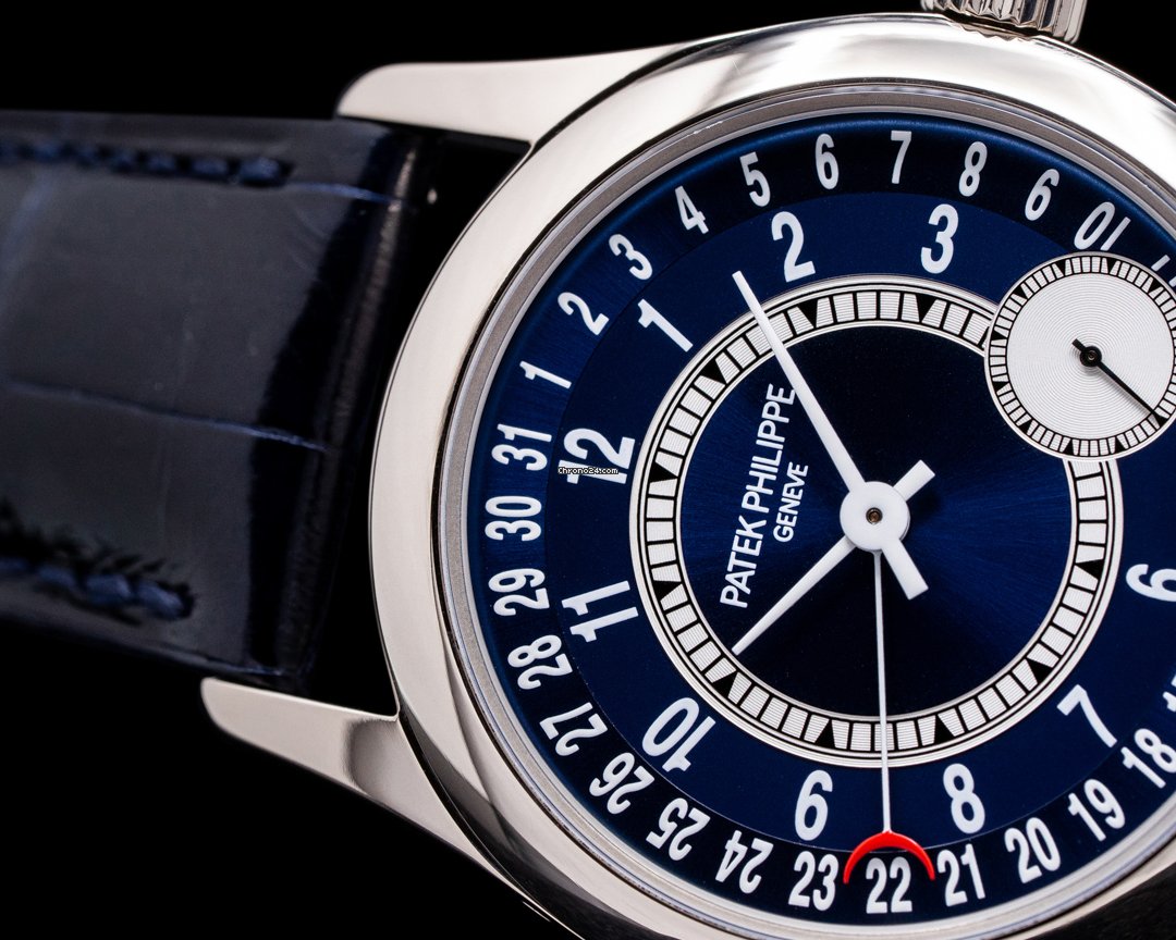 IMG_9081 Patek Philippe Calatrava Mens watch Unisex Automatic White gold 6000G-012 Replica 5