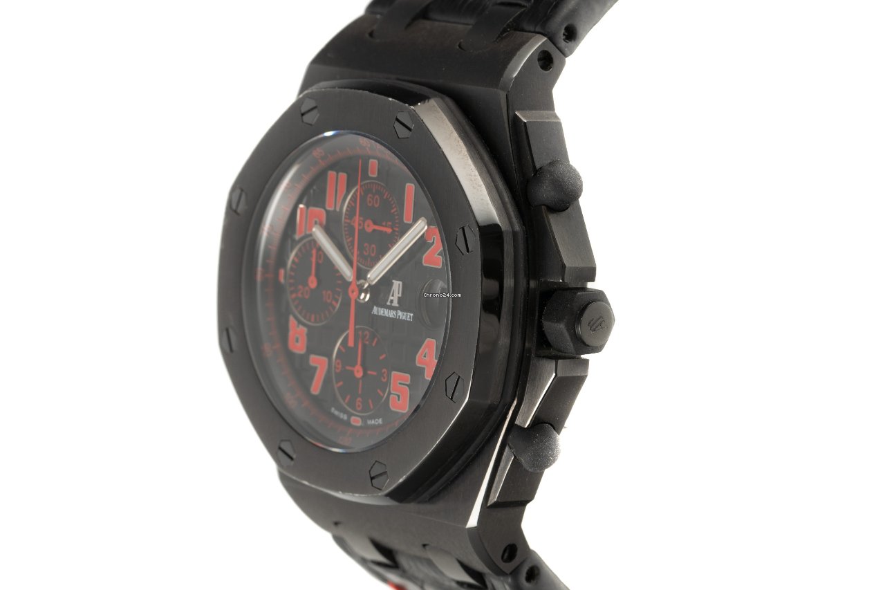 IMG_9081 Audemars Piguet Royal Oak Offshore Chronograph Mens watch Unisex Automatic Steel 26186SN.OO.D101CR.01 Replica 5