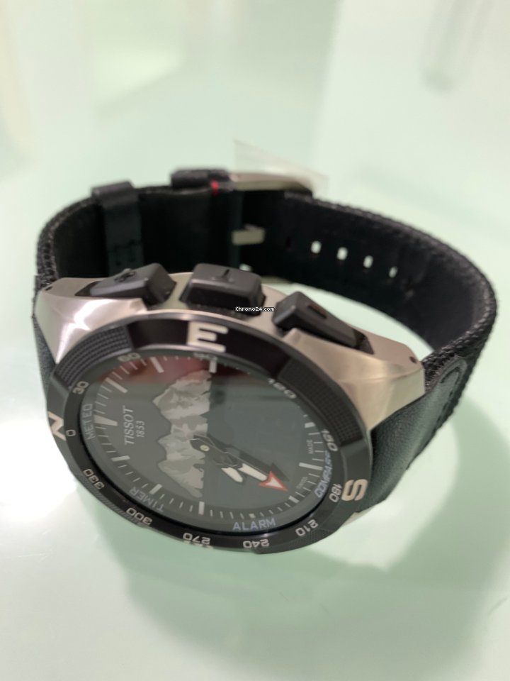 IMG_9081 Tissot T-Touch Expert Solar Mens watch Unisex Quartz Titanium T091.420.46.051.10 Replica 5