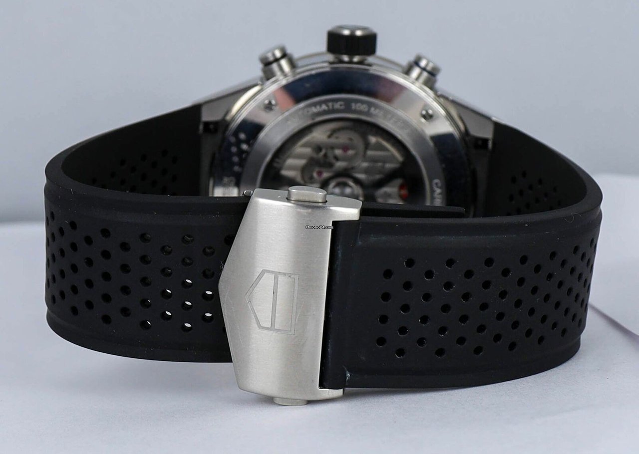 IMG_9081 TAG Heuer Carrera Mens watch Unisex Automatic Ceramic CBG2A1Z.FT6157 Replica 5
