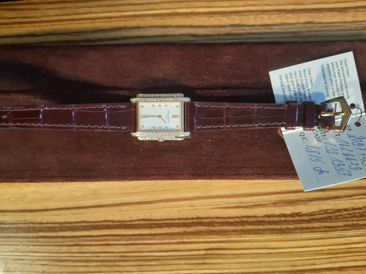 IMG_9081 Patek Philippe Gondolo Womens watch Quartz Yellow gold 4825J Replica 5