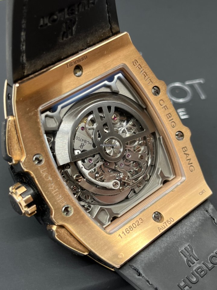 IMG_9081 Hublot Spirit of Big Bang Mens watch Unisex Automatic Rose gold 601.OX.0183.LR.1704 Replica 5