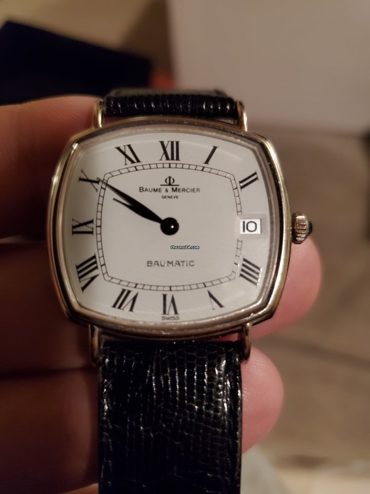IMG_9081 Baume & Mercier Mens watch Unisex Automatic White gold 37069 Replica 5
