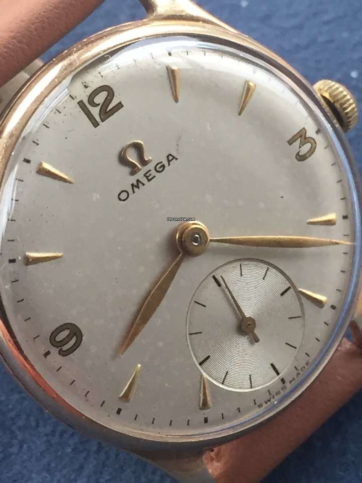 Omega Mens watch Unisex Manual winding Yellow gold 12320 Replica 5