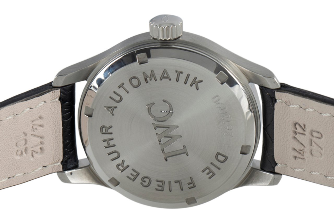 IMG_9081 IWC Pilot Mark Womens watch Automatic Steel 4421 Replica 5