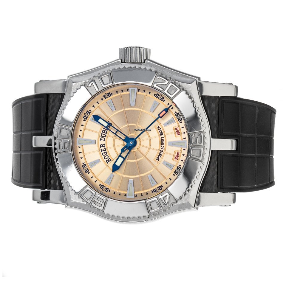 Roger Dubuis Easy Diver Mens watch Unisex Automatic Steel SE46 Replica 5