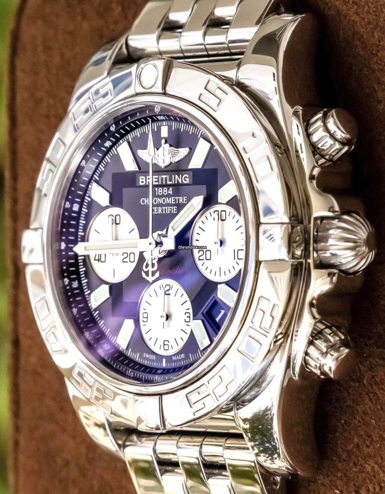 IMG_9081 Breitling Chronomat 41 Mens watch Unisex Automatic Steel AB014012 BA52 Replica 5