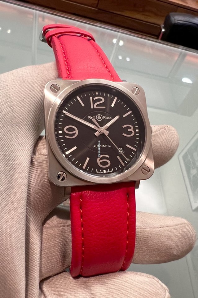 IMG_9081 Bell & Ross BR S Mens watch Unisex Automatic Steel BRS-92 Replica 5