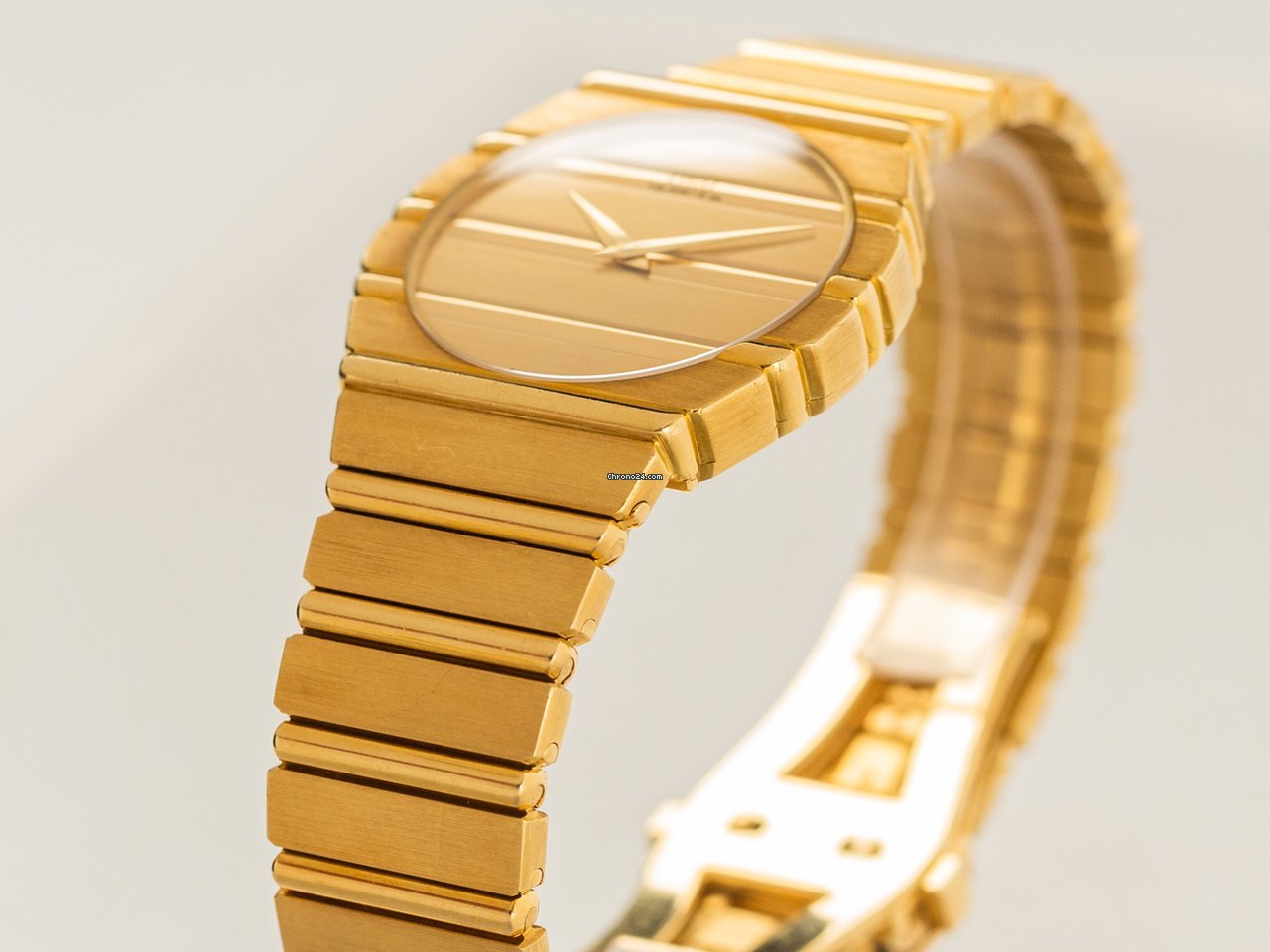 IMG_9081 Piaget Polo Mens watch Unisex Quartz Yellow gold 791C701 Replica 5