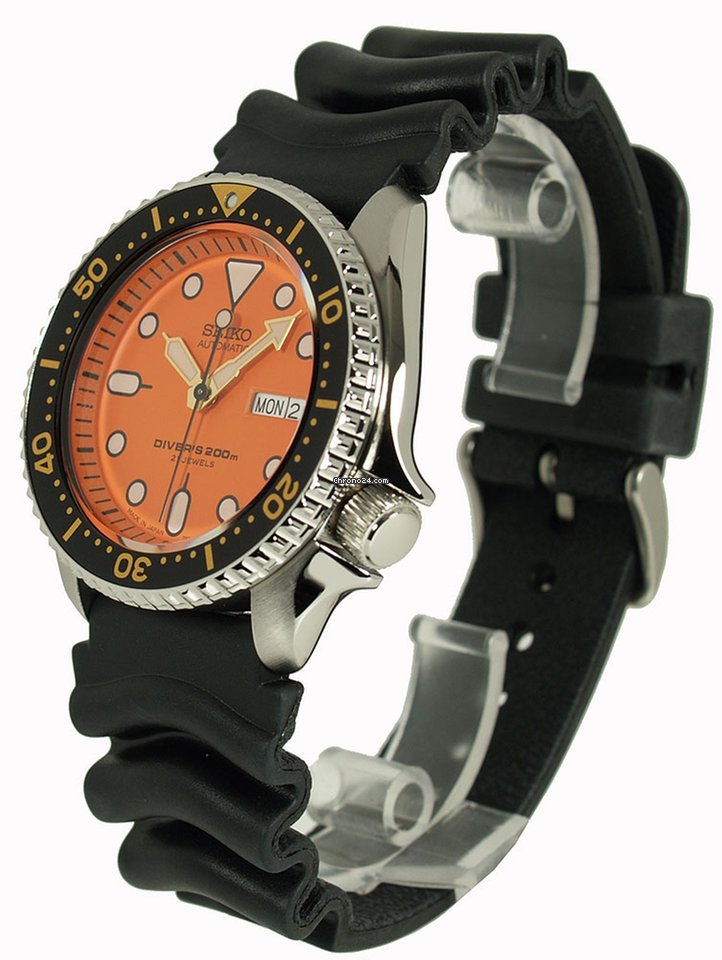 Seiko Mens watch Unisex Automatic Steel SKX011J1 Replica 5