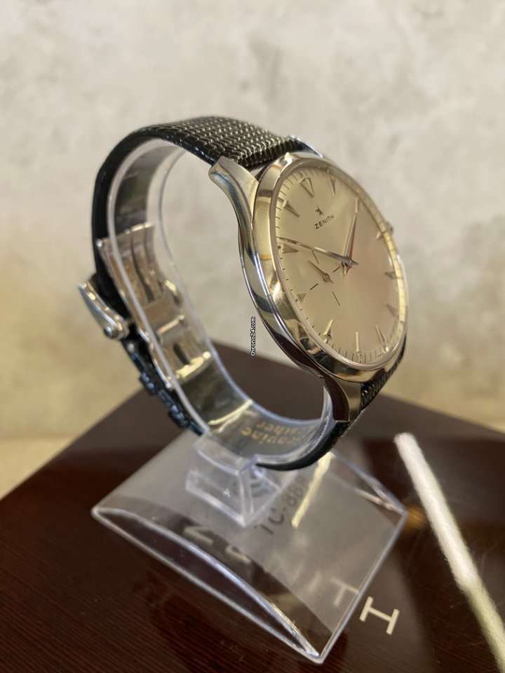 IMG_9081 Zenith Elite Ultra Thin Mens watch Unisex Automatic Steel 03.2010.681 01.c493 Replica 5