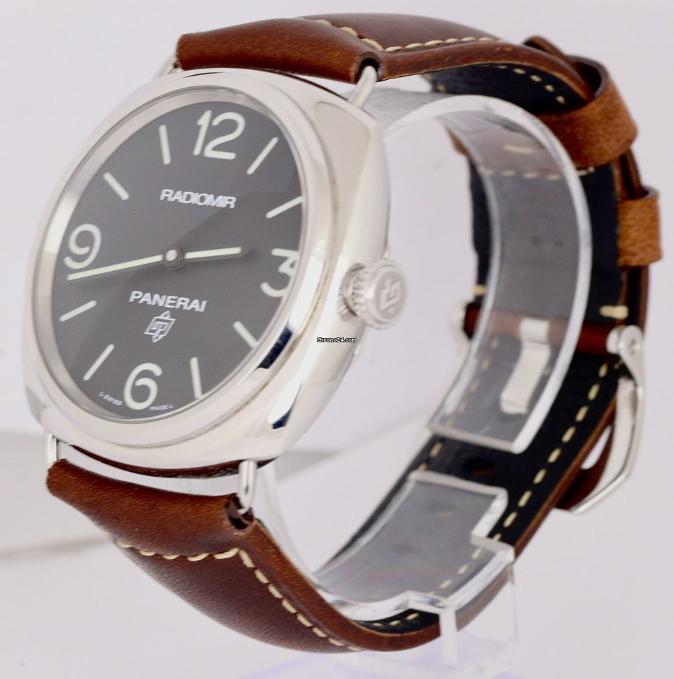IMG_9081 Panerai Radiomir Mens watch Unisex Manual winding Steel PAM00753 Replica 5
