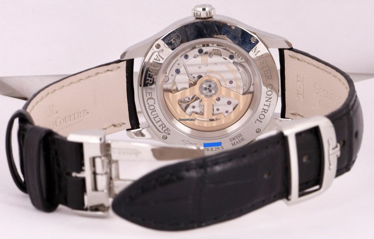 IMG_9081 Jaeger-LeCoultre Master Geographic Mens watch Unisex Automatic Steel Q1428421 Replica 5