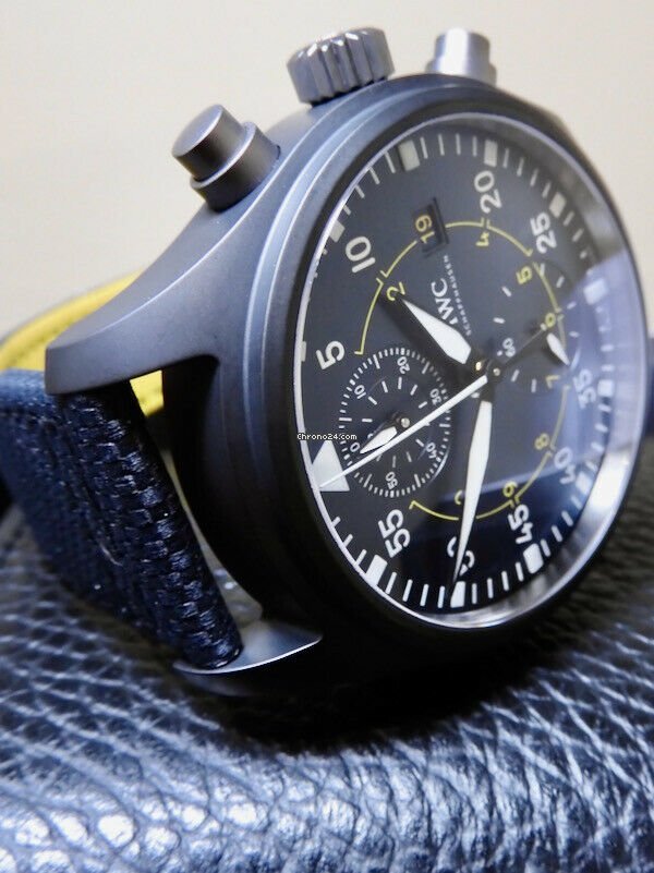 IMG_9081 IWC Pilot Chronograph Top Gun Automatic Ceramic 389008 Replica 5