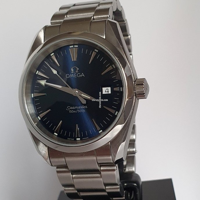 Omega Seamaster Aqua Terra Mens watch Unisex Quartz Steel 2518.80.00 Replica 5