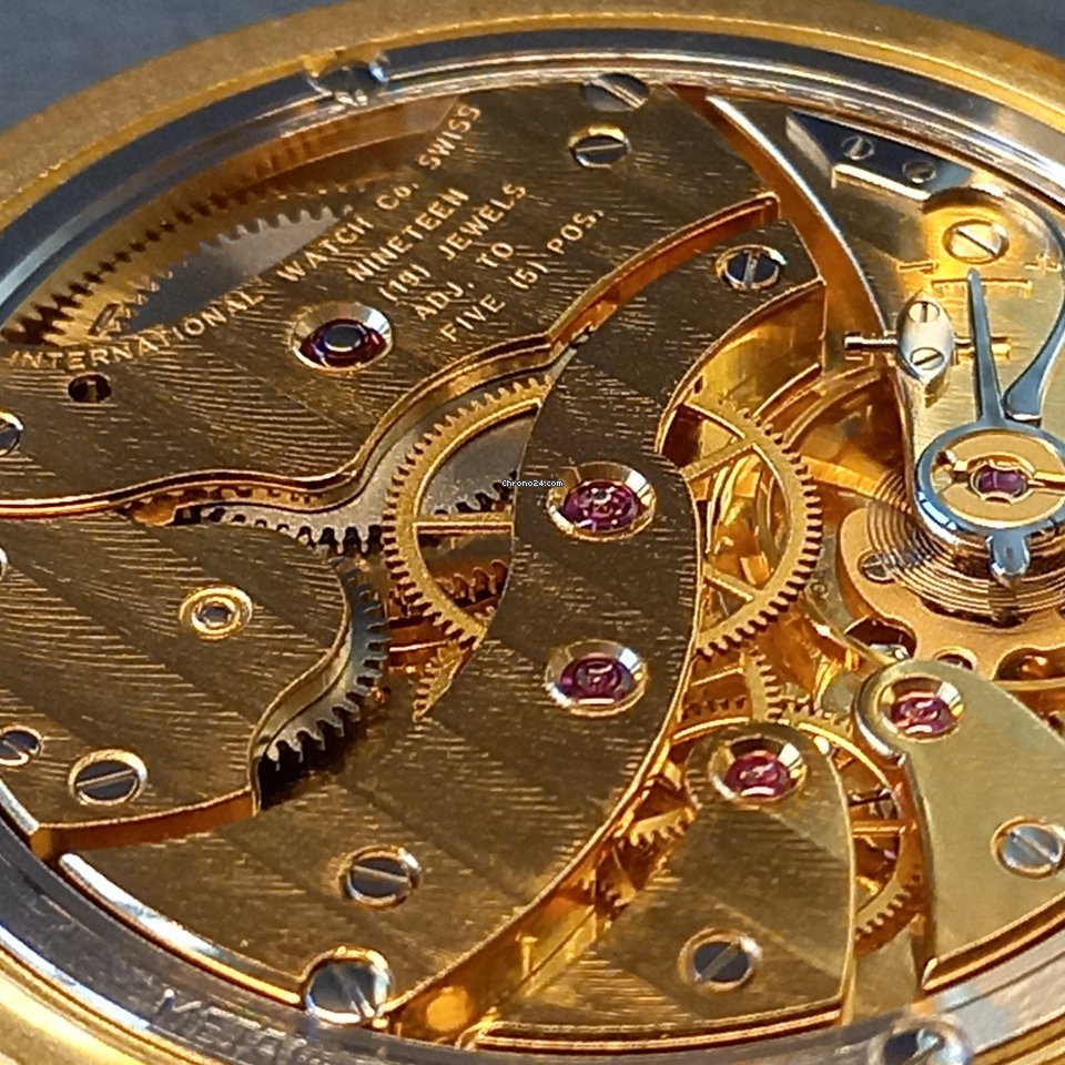 IMG_9081 IWC Mens watch Unisex Manual winding Yellow gold 5434-001 Replica 5