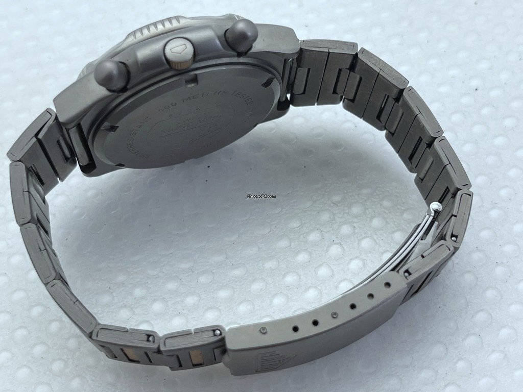 IMG_9081 TAG Heuer Mens watch Unisex Quartz Titanium HEUER 220.206 Replica 5