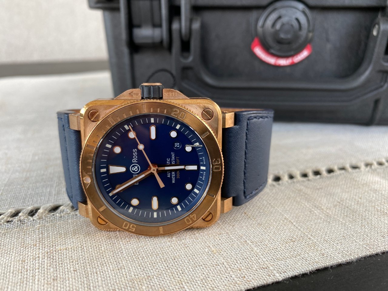 IMG_9081 Bell & Ross BR 03 Mens watch Unisex Automatic BR03-92-DIV-B Replica 5
