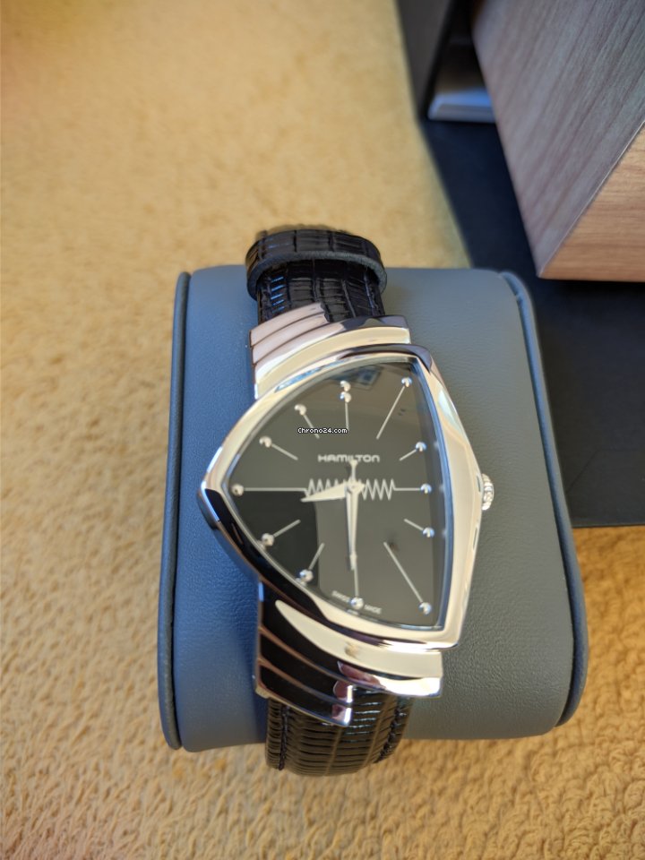 Hamilton Ventura Mens watch Unisex Quartz Steel H24411732 Replica 5