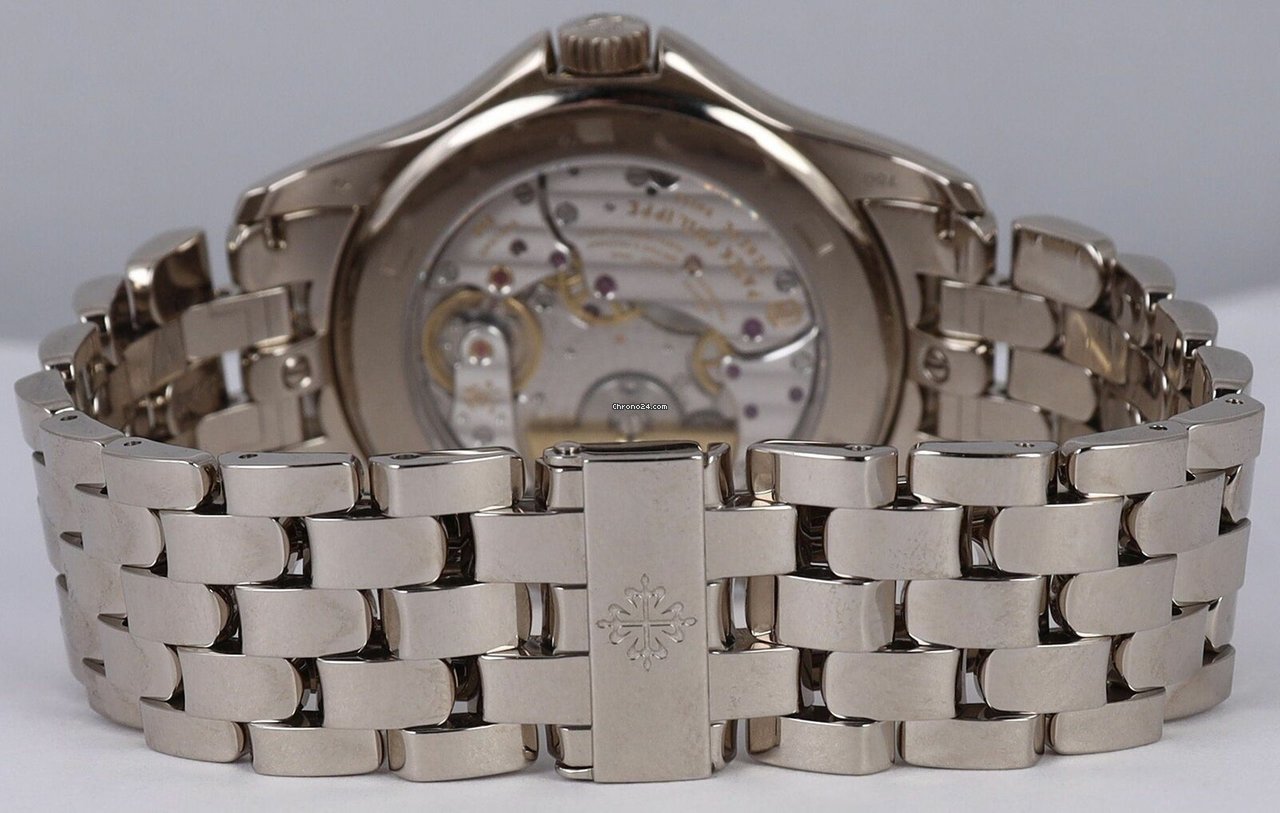 IMG_9081 Patek Philippe World Time Mens watch Unisex Automatic White gold 5130G Replica 5