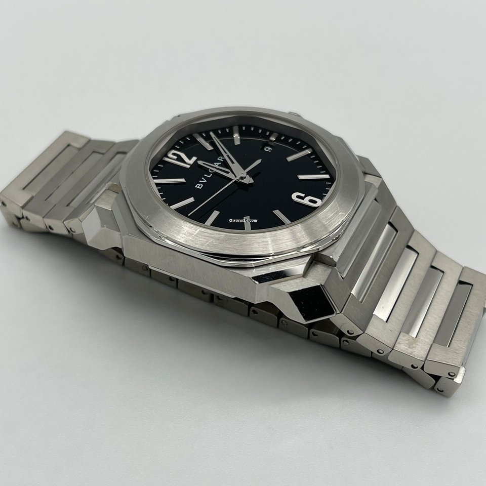 IMG_9081 Bulgari Octo Mens watch Unisex Automatic Steel BGO38BSSD Replica 5