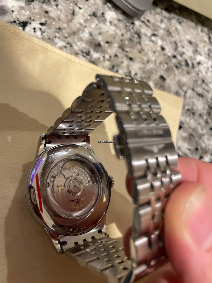 Longines Record Mens watch Unisex Automatic Steel L2.821.4.11.6 Replica 5