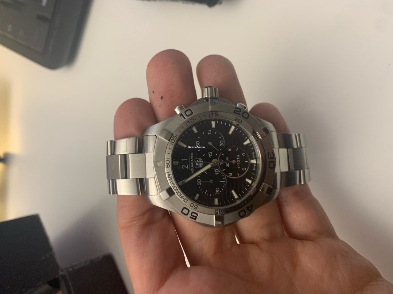 TAG Heuer Aquaracer 300M Mens watch Unisex Quartz Steel CAF101E Replica 5