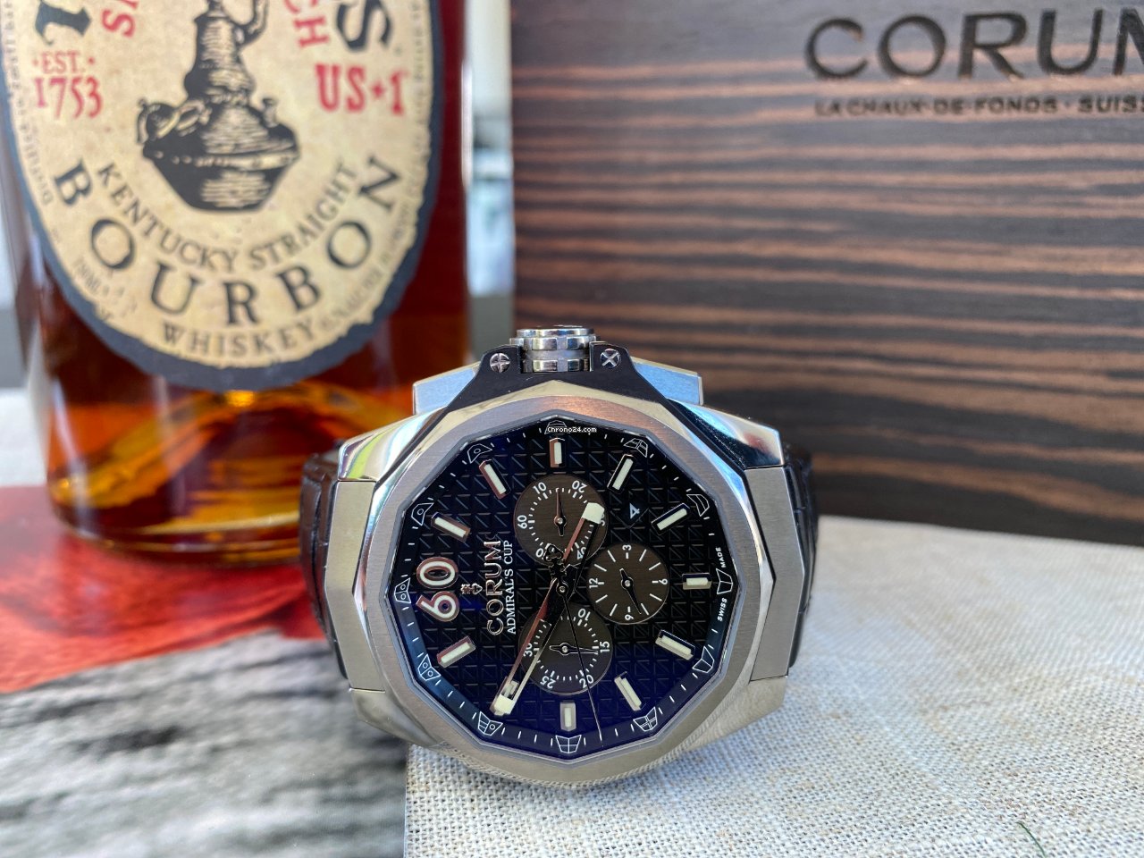 Corum Admirals Cup AC-One Mens watch Unisex Automatic 132.201.04 0F01 AN10 Replica 5