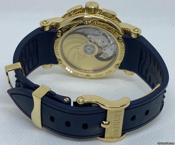 Breguet Marine Mens watch Unisex Automatic Yellow gold 5827BA 12 5ZU Replica 5
