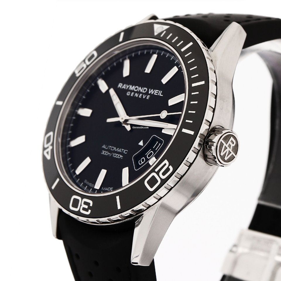 IMG_9081 Raymond Weil Freelancer Mens watch Unisex Automatic Steel NUMBER 2760-SR1-20001 Replica 5