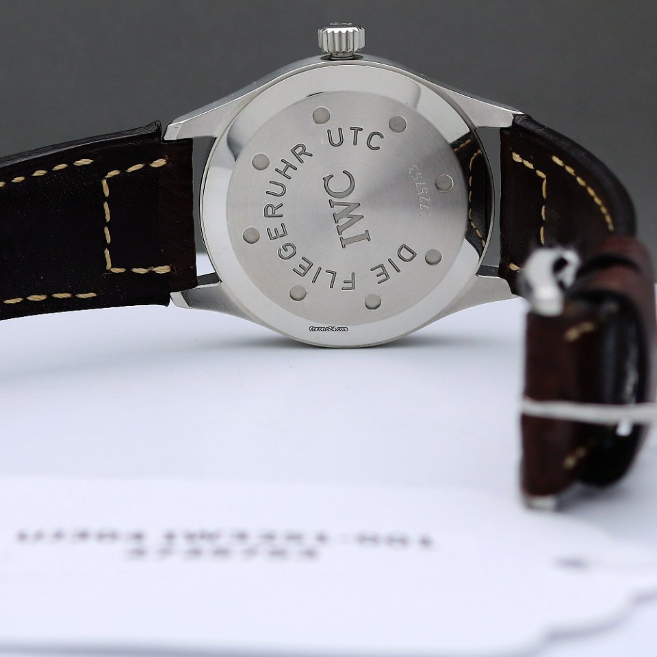 IWC Pilot Spitfire UTC Mens watch Unisex Automatic Steel IW3251-01 (aka: 3251-01, IW325101) IW3251-001 Replica 5