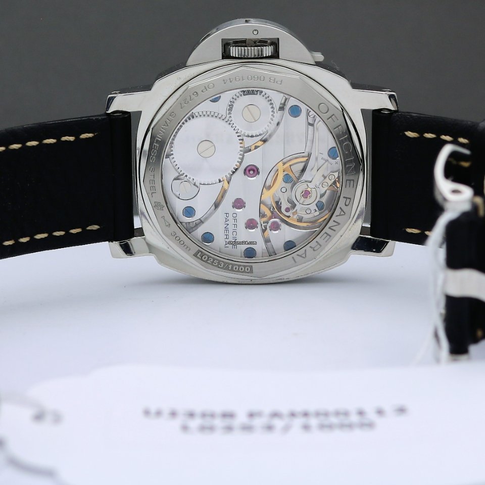 Panerai Luminor Base Mens watch Unisex Steel PAM00112 Replica 5