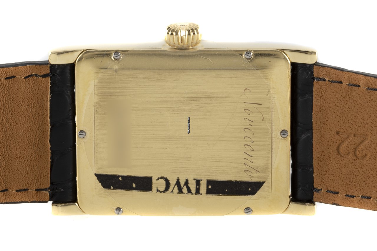 IMG_9081 IWC Novecento Mens watch Unisex Automatic Yellow gold 3545 Replica 5