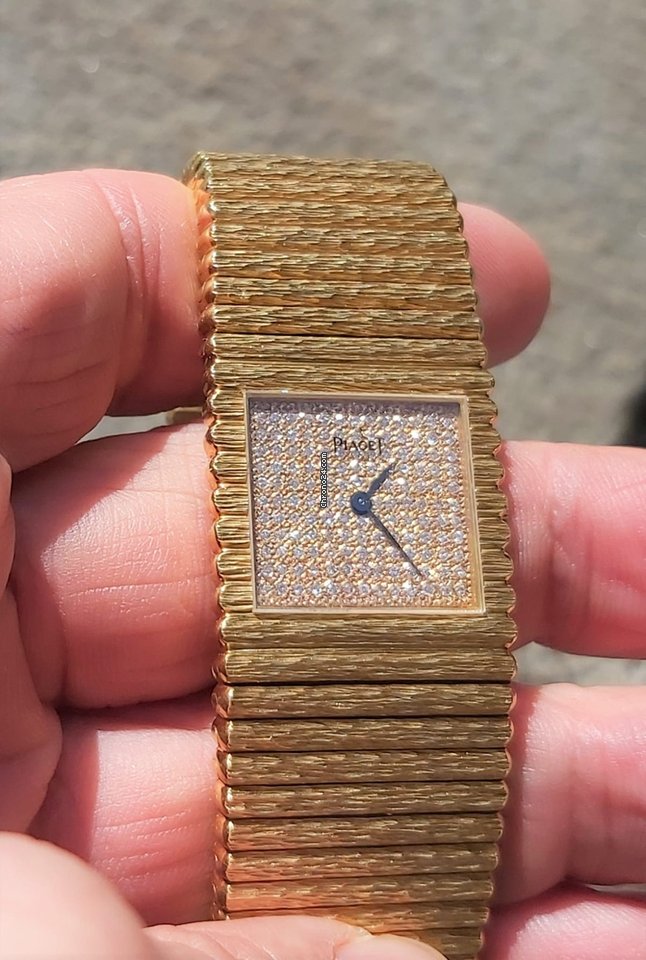 Piaget Emperador Mens watch Unisex Manual winding Yellow gold 9131 C 16 Replica 5