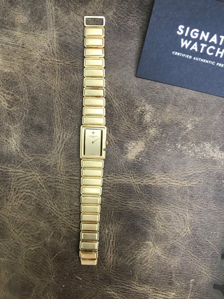 Vacheron Constantin Harmony Quartz Yellow gold 18K Replica 5