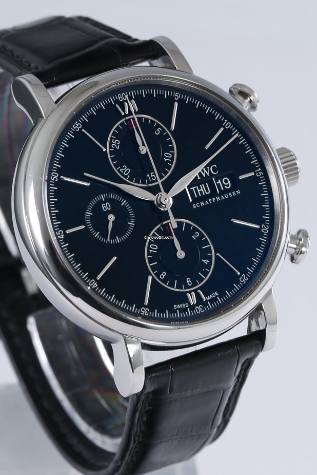 IWC Portofino Chronograph Mens watch Unisex Automatic Steel IW391007 Replica 5