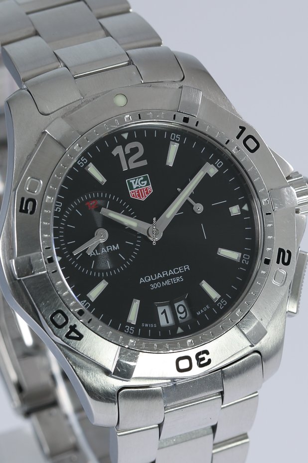 IMG_9081 TAG Heuer Aquaracer 300M Mens watch Unisex Quartz Steel WAF111Z.BA0801 Replica 5