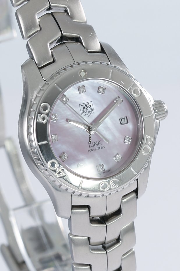 IMG_9081 TAG Heuer Link Lady Womens watch Quartz Steel WJ131C.BA0573 Replica 5