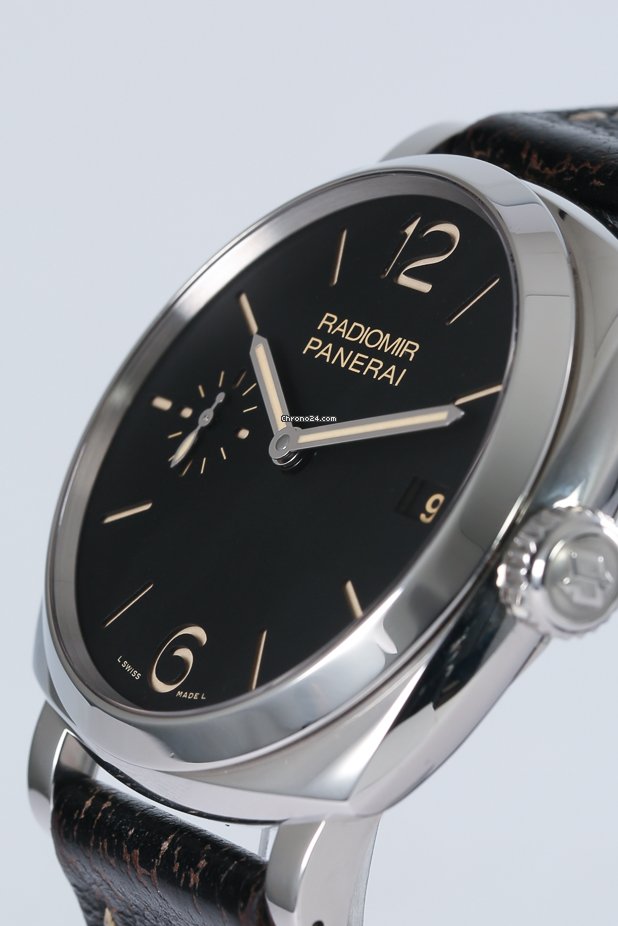 IMG_9081 Panerai Radiomir 1940 3 Days Mens watch Unisex Manual winding Steel PAM 00514 Replica 5
