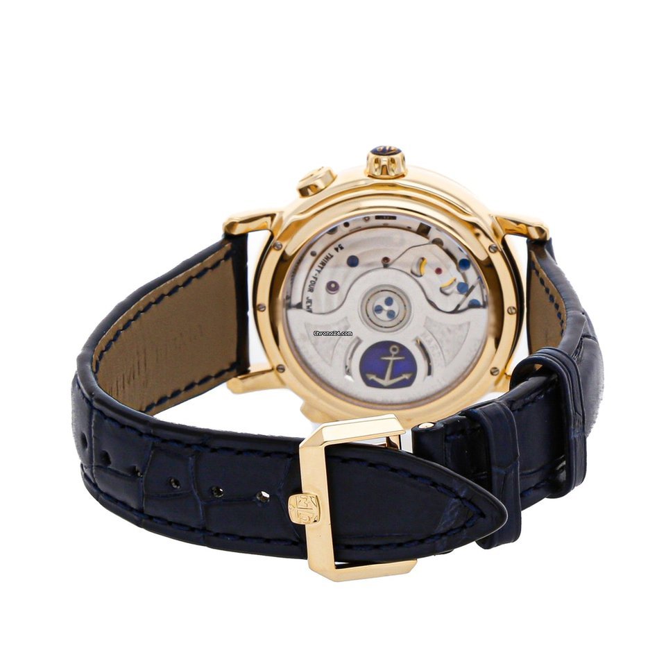 IMG_9081 Ulysse Nardin GMT + - Perpetual Mens watch Unisex Automatic Rose gold 326-22 Replica 5
