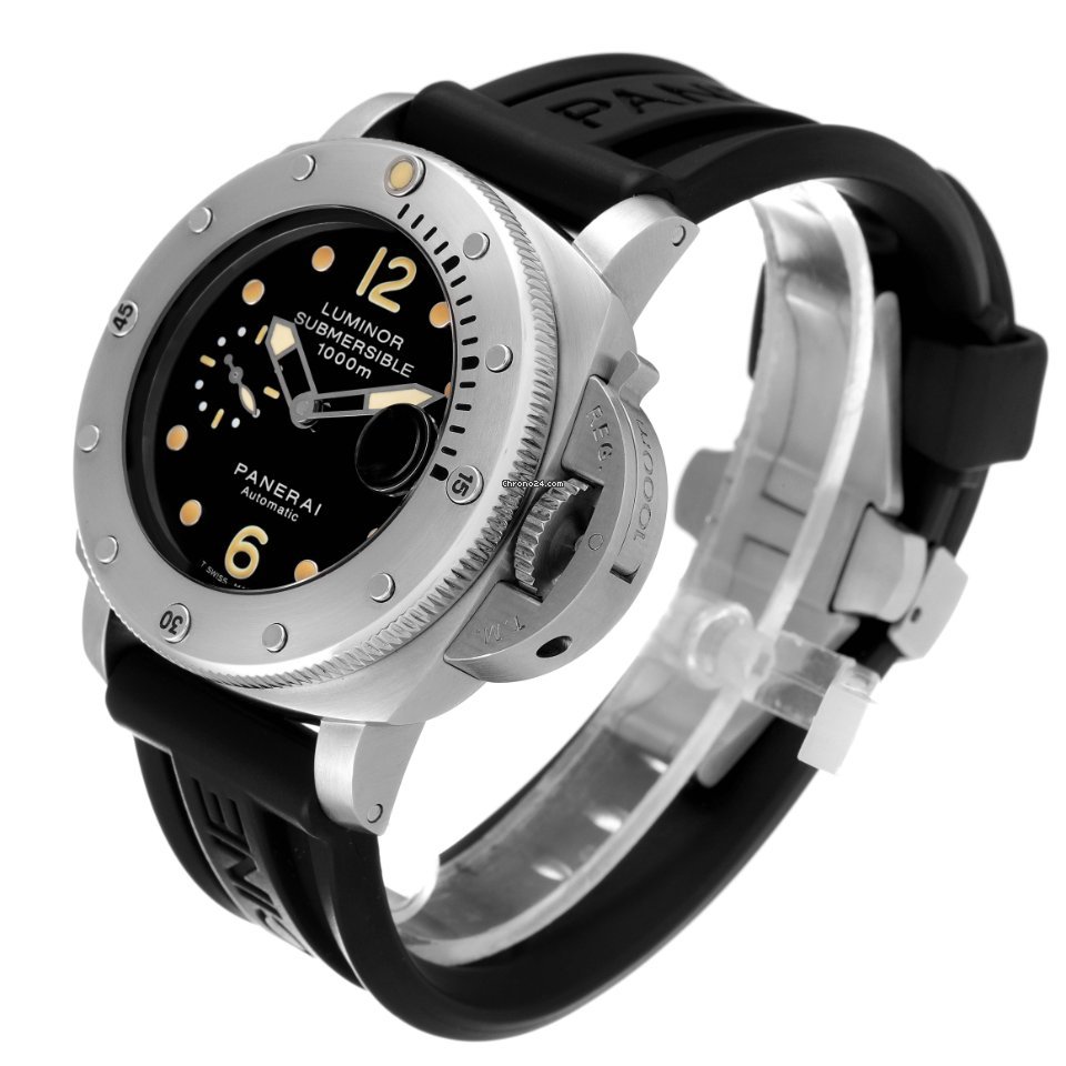 IMG_9081 Panerai Luminor 1950 Mens watch Unisex Automatic Titanium PAM00243 Replica 5