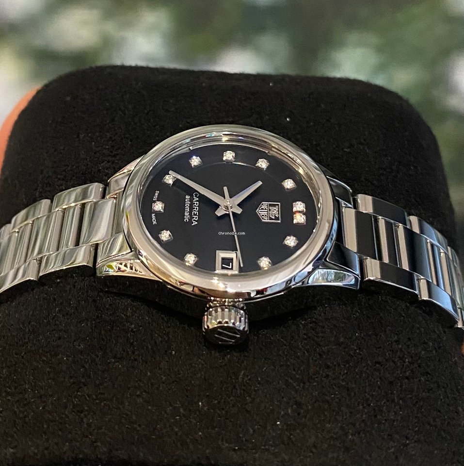IMG_9081 TAG Heuer Carrera Lady Womens watch Automatic Steel WAR2413.BA0776 Replica 5