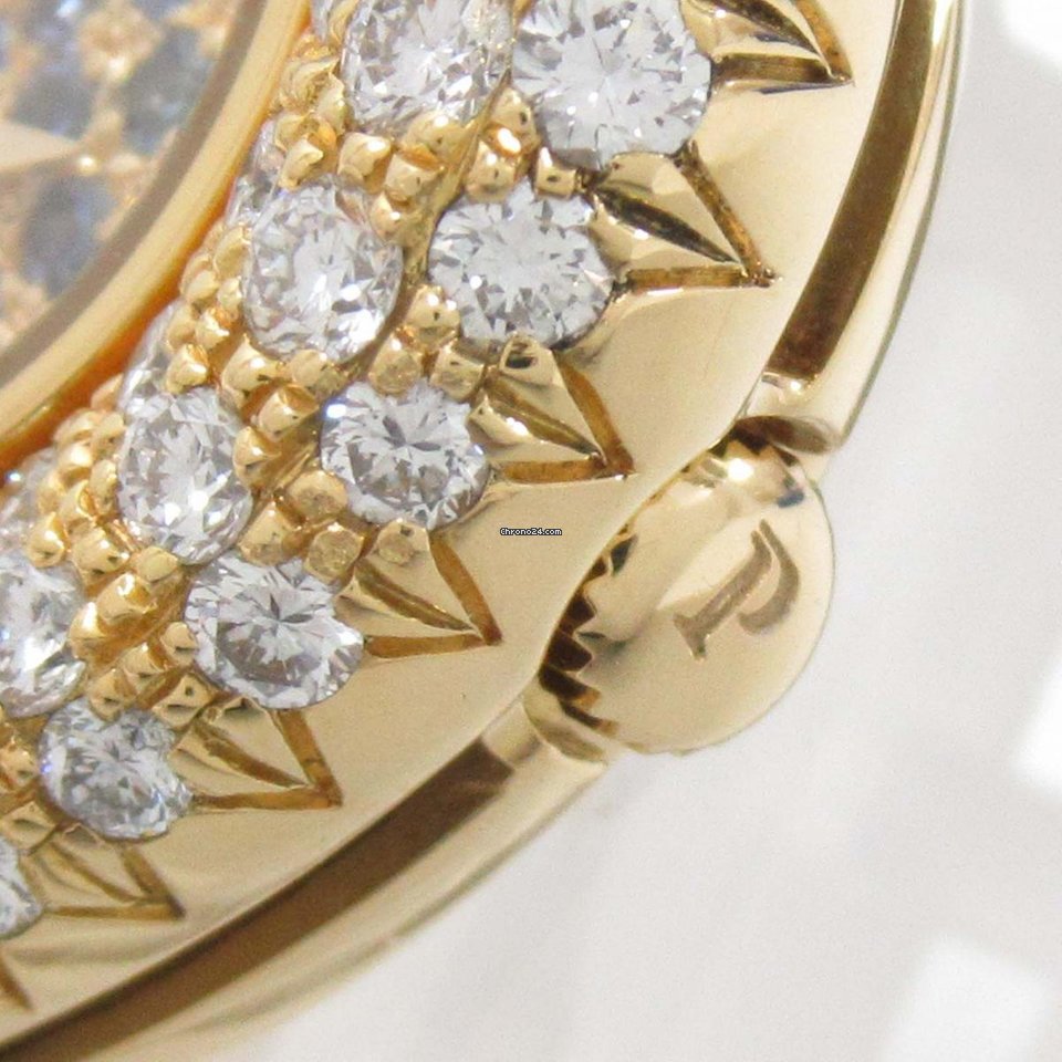 IMG_9081 Piaget Womens watch Quartz Yellow gold 5285 Replica 5