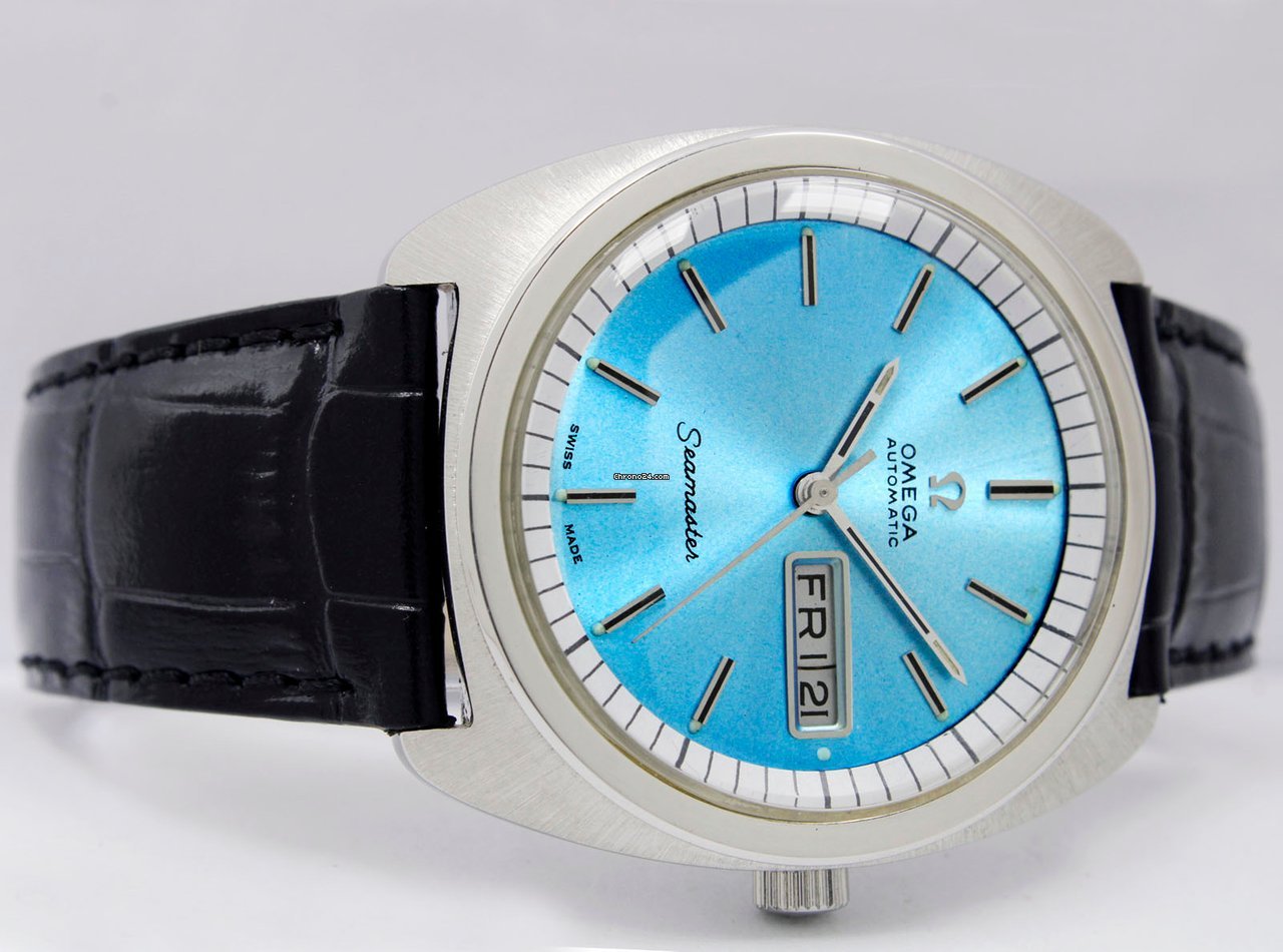 Omega Seamaster Mens watch Unisex Automatic Steel 166.064 Replica 5