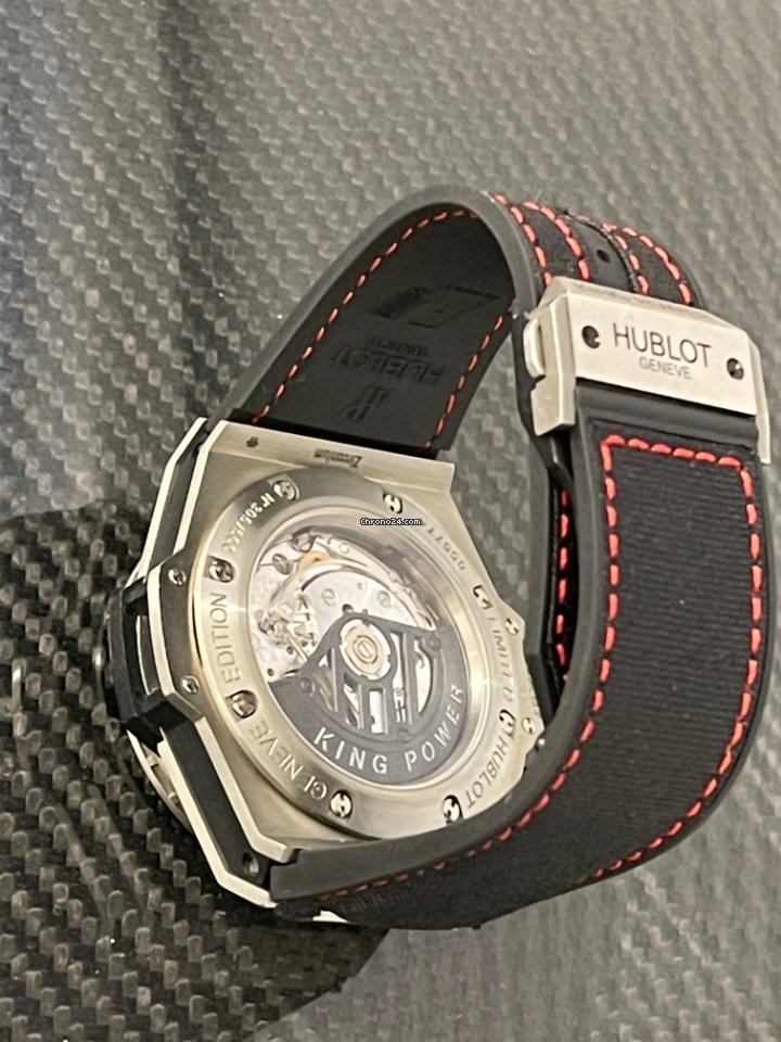 IMG_9081 Hublot King Power Mens watch Unisex Automatic Titanium 703.ZM.1123.NR.FMO10 Replica 5