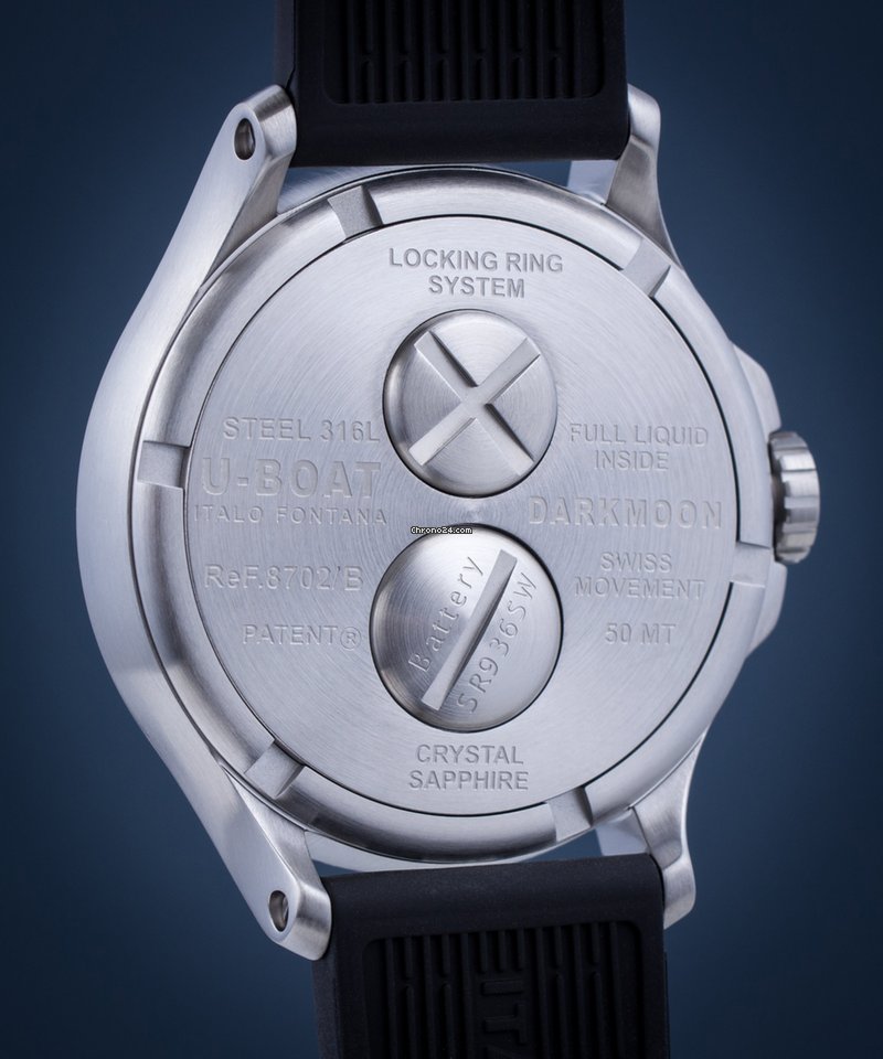 U-Boat Mens watch Unisex Quartz Steel 8702 Replica 5