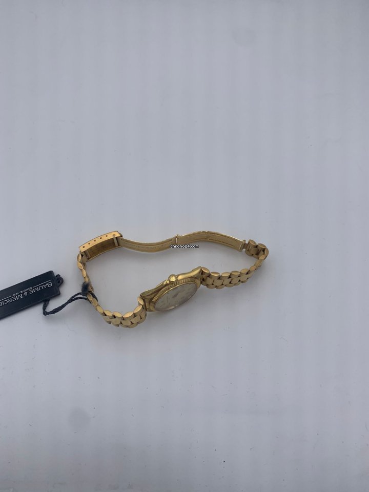 Baume & Mercier Quartz Yellow gold 63193 Replica 5