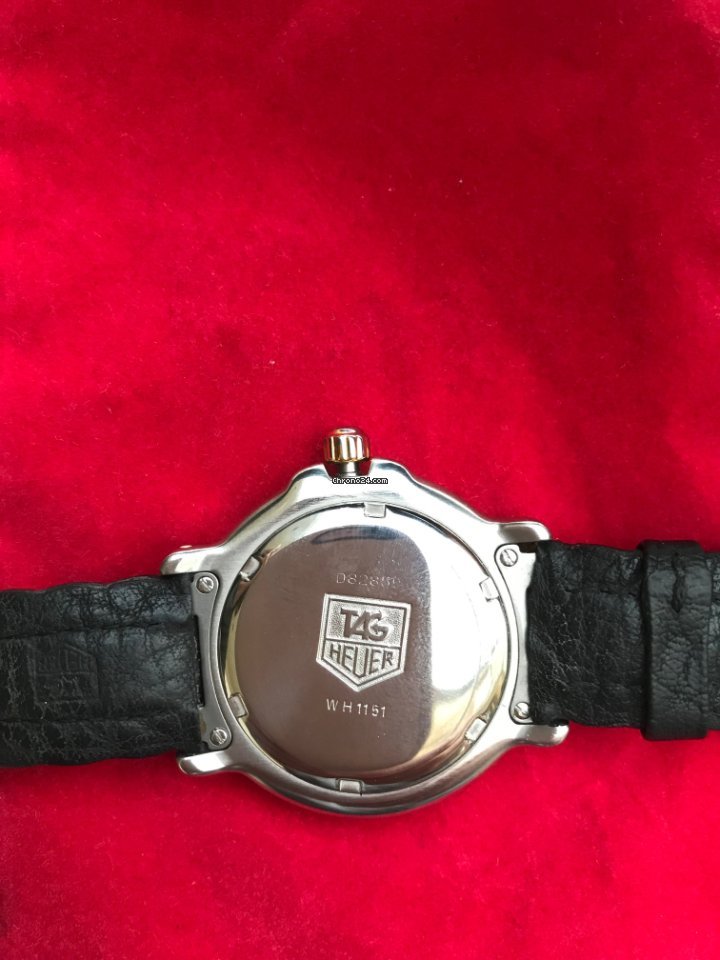 IMG_9081 TAG Heuer 6000 Mens watch Unisex Quartz Gold Steel WH1151 Replica 5