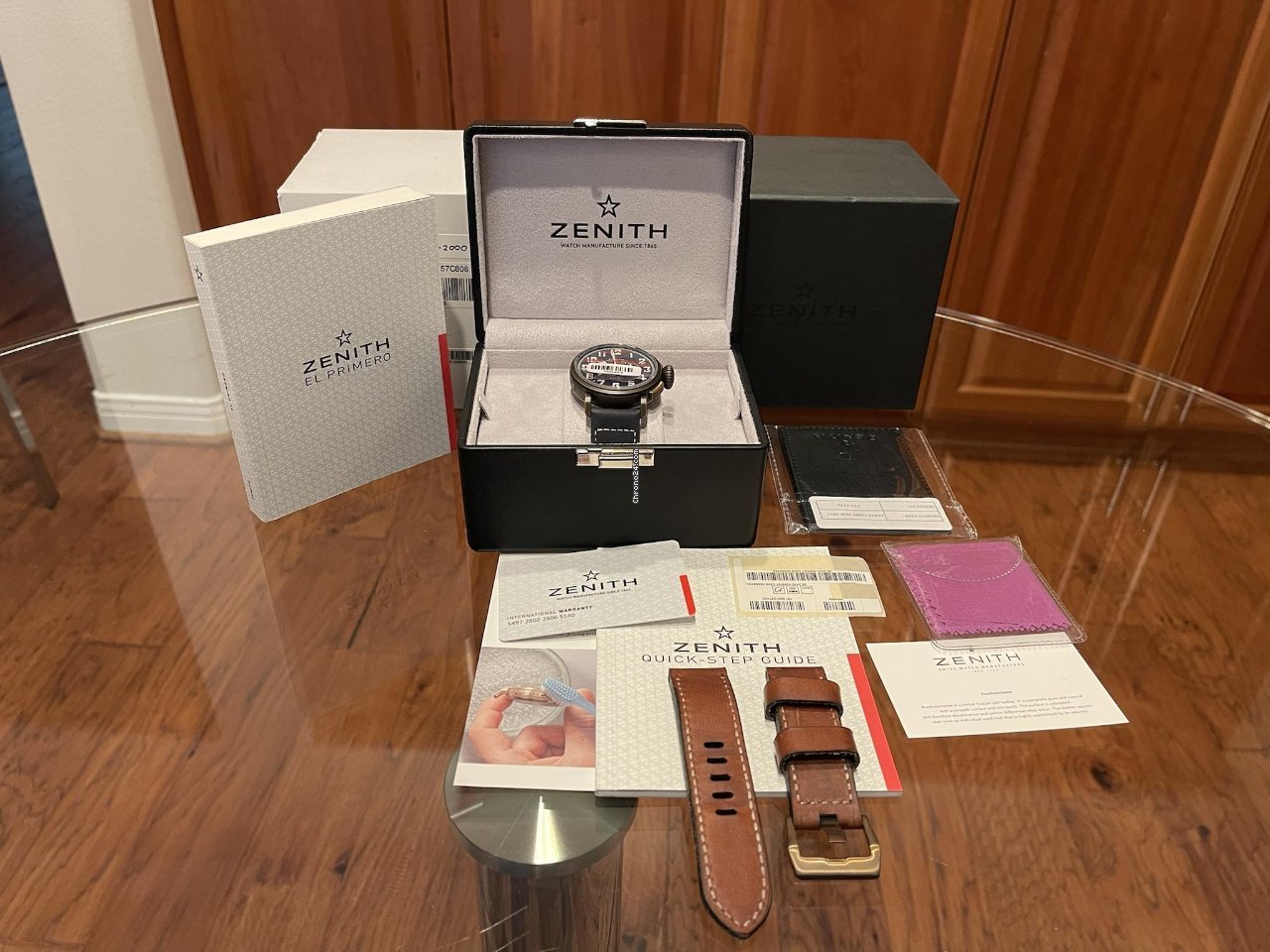Zenith Pilot Type 20 Extra Special Mens watch Unisex Automatic Bronze 29.2430.4069 57.C808 Replica 5