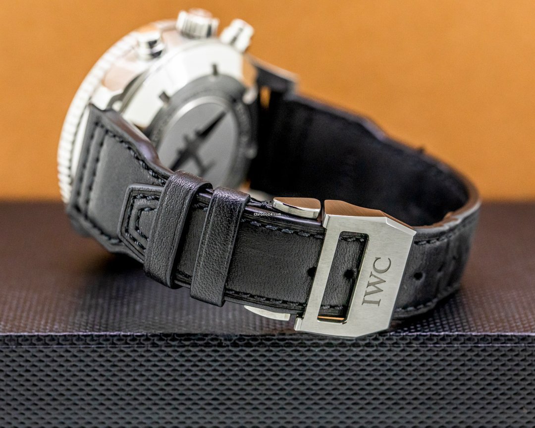 IMG_9081 IWC Pilot Chronograph Mens watch Unisex Automatic Steel IW395001 Replica 5
